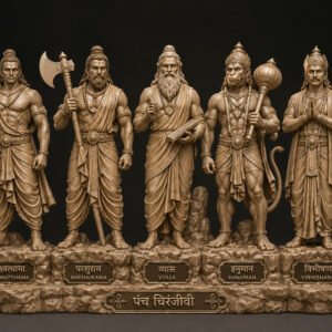Panch Chiranjivi Set of 5 | 3D Printed Devotional Idol Set