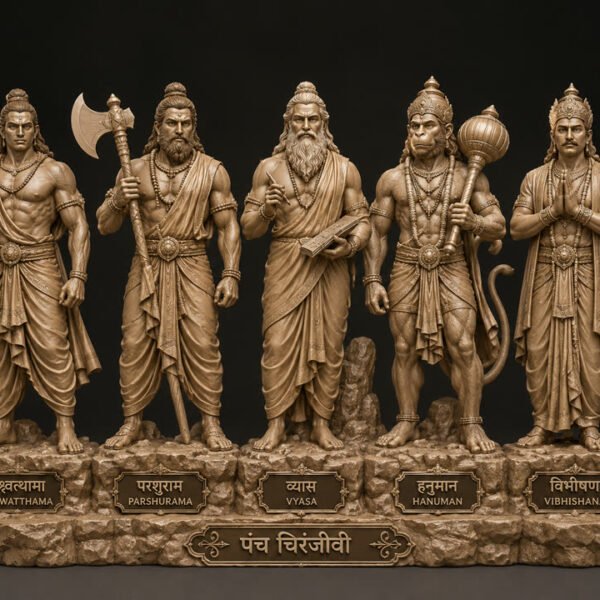 Panch Chiranjivi Set of 5 - Ivory