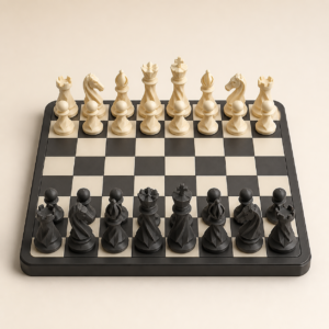 Artistic Chess Set | Premium 3D Printed Decorative Board Game