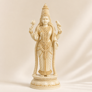 Goddess Meenakshi Temple Style Idol | 3D Printed Devotional Statue