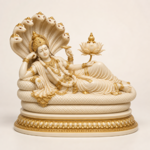 Lord Vishnu Sheshshayi Idol | 3D Printed Devotional Statue