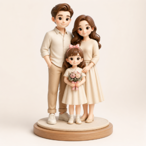 Birthday Surprise Figurine | Personalized 3D Printed Gift